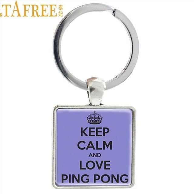 Table Tennis Key Rings 17 Designs - Table Tennis Hub