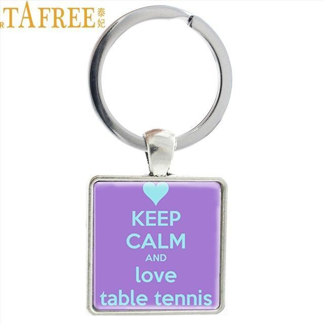 Table Tennis Key Rings 17 Designs - Table Tennis Hub