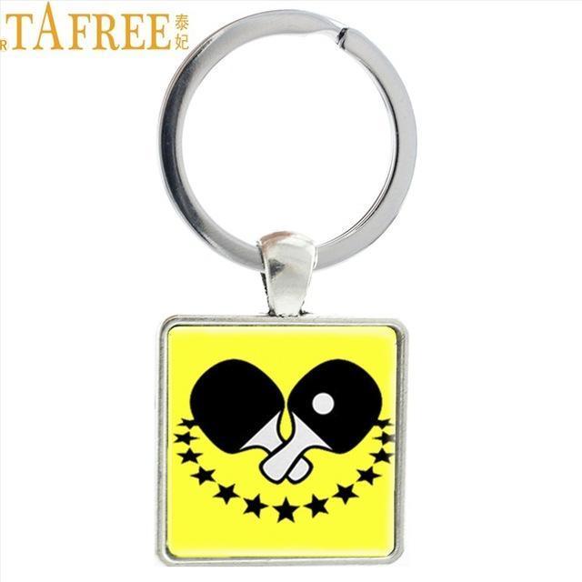 Table Tennis Key Rings 17 Designs - Table Tennis Hub