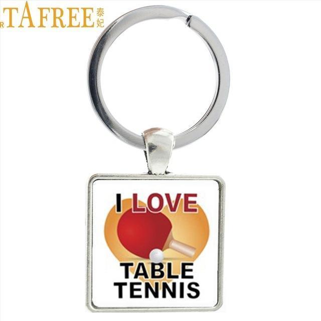 Table Tennis Key Rings 17 Designs - Table Tennis Hub