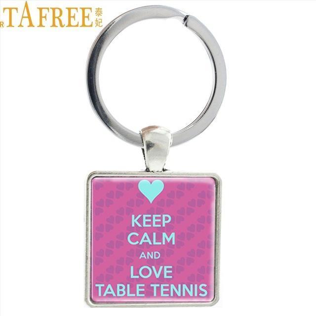 Table Tennis Key Rings 17 Designs - Table Tennis Hub
