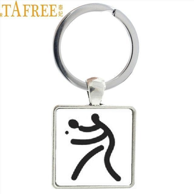 Table Tennis Key Rings 17 Designs - Table Tennis Hub