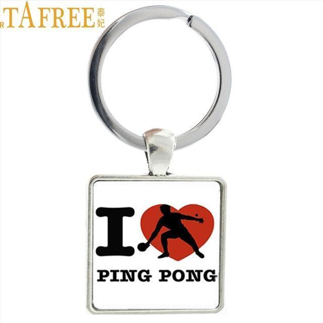 Table Tennis Key Rings 17 Designs - Table Tennis Hub