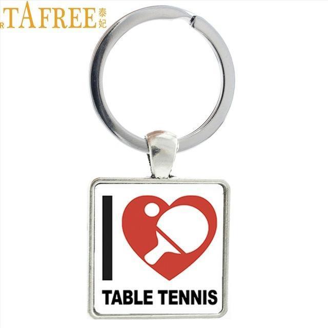 Table Tennis Key Rings 17 Designs - Table Tennis Hub