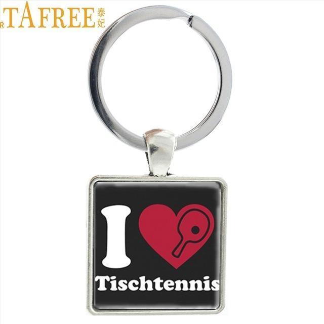 Table Tennis Key Rings 17 Designs - Table Tennis Hub