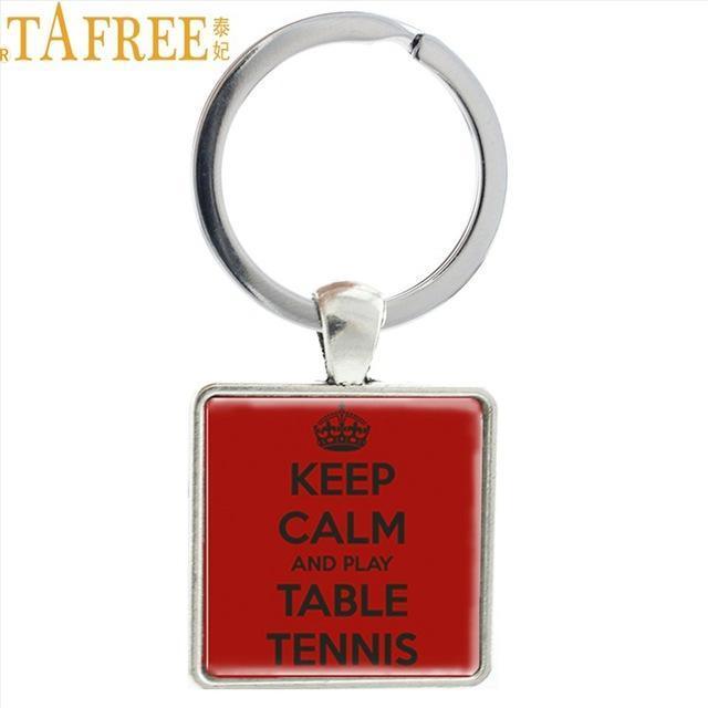 Table Tennis Key Rings 17 Designs - Table Tennis Hub