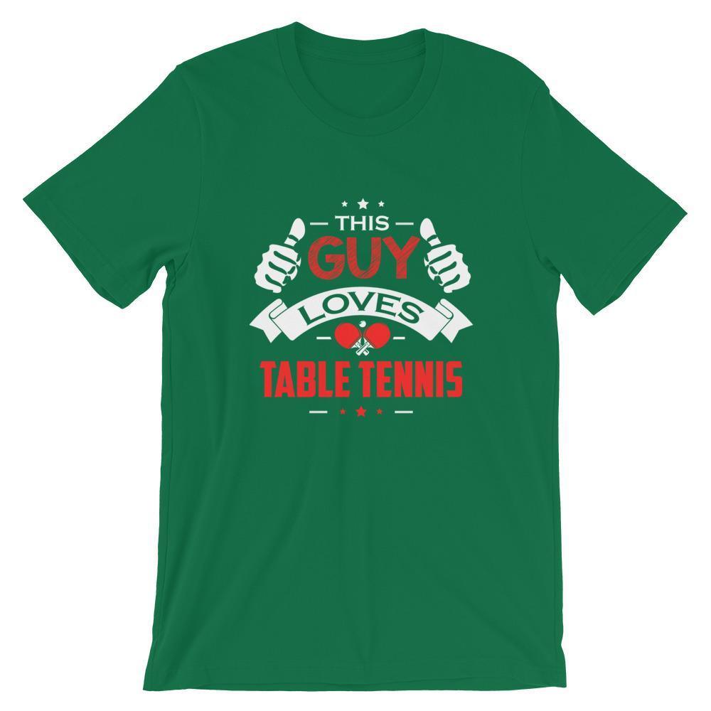 This Guy Loves Table Tennis T-Shirt - Table Tennis Hub