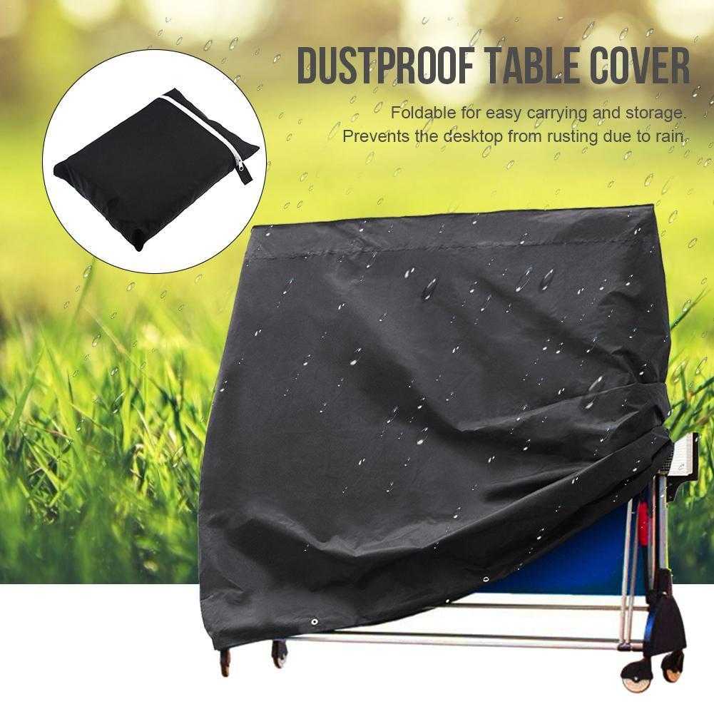 Waterproof Table Tennis Table Protective Cover for Indoor or Outdoor Ping Pong Tables - Table Tennis Hub