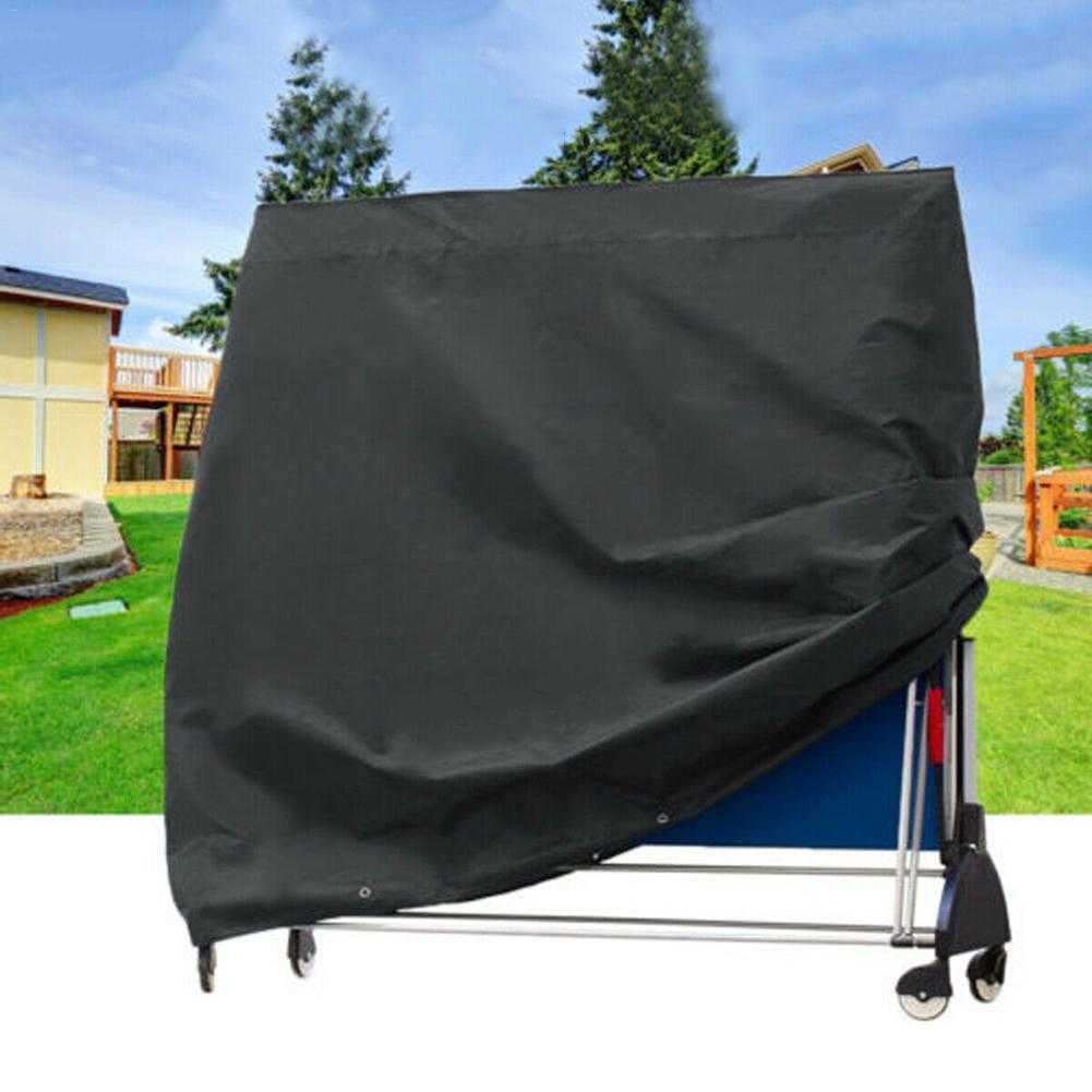 Waterproof Table Tennis Table Protective Cover for Indoor or Outdoor Ping Pong Tables - Table Tennis Hub