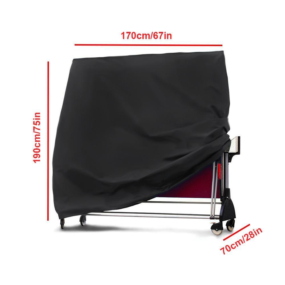 Waterproof Table Tennis Table Protective Cover for Indoor or Outdoor Ping Pong Tables - Table Tennis Hub