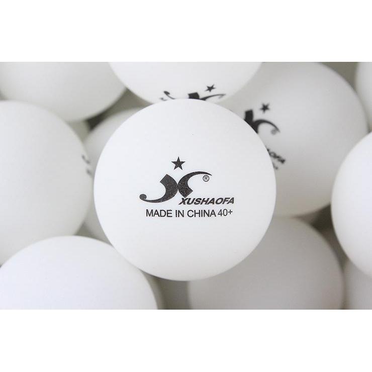 XUSHAOFA 40+ 1 Star Seamless Table Tennis Training x 144 Balls - Table Tennis Hub