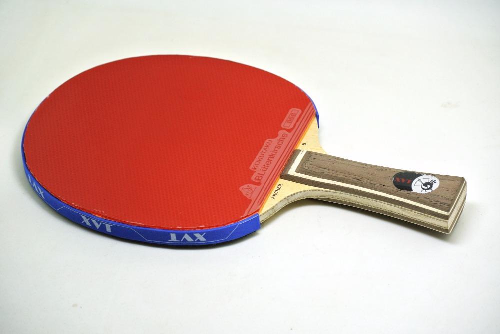 XVT ARCHER-B Carbon with KOKUTAKU 868 Rubbers - Table Tennis Hub
