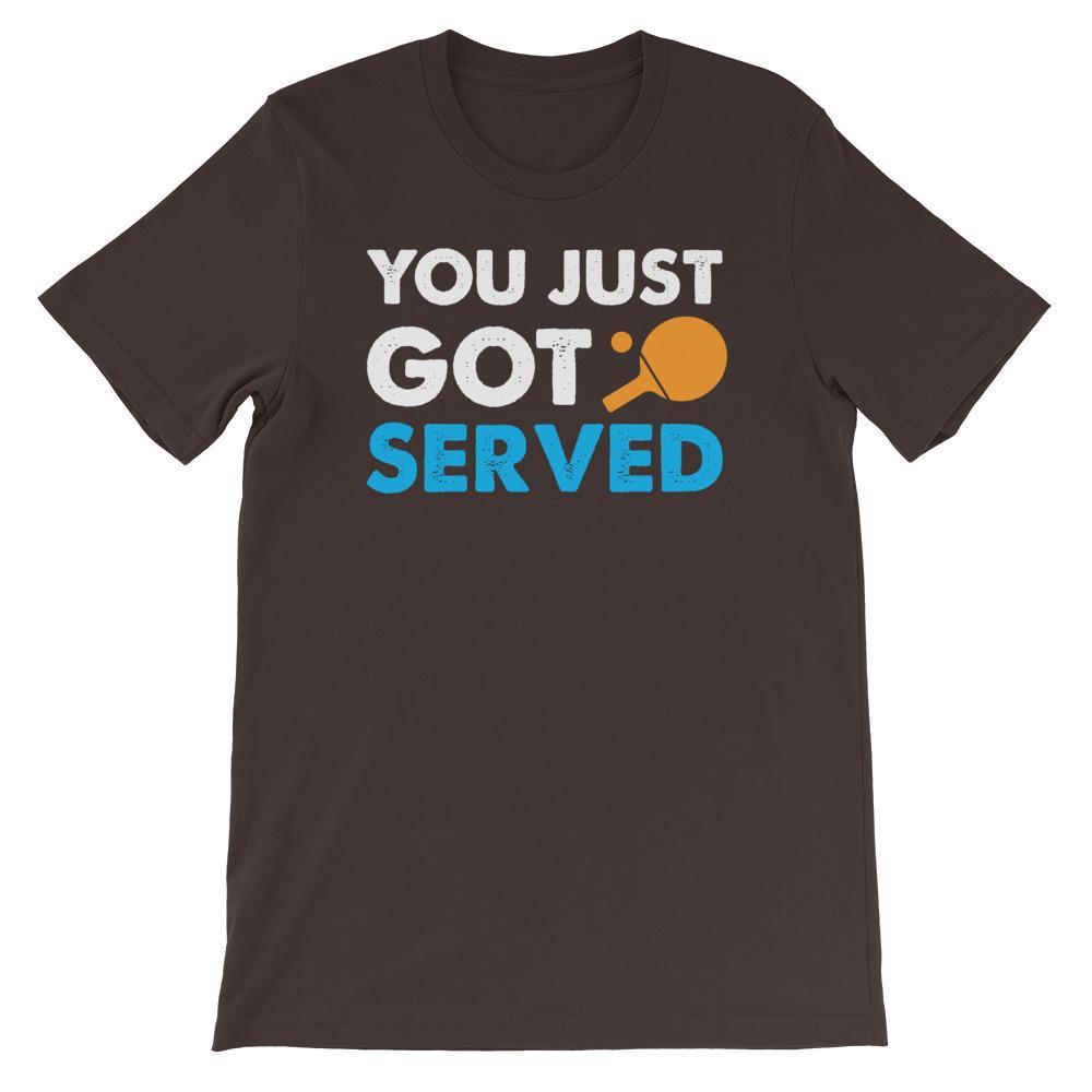 You Just Got Served Table Tennis T-Shirt - Table Tennis Hub